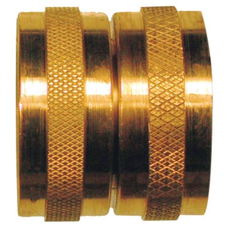 Homeplus+ ATC Brass 3/4 in. D X 3/4 in. D Female Swivel Hose Adapter 1 pk 6JC126301511011